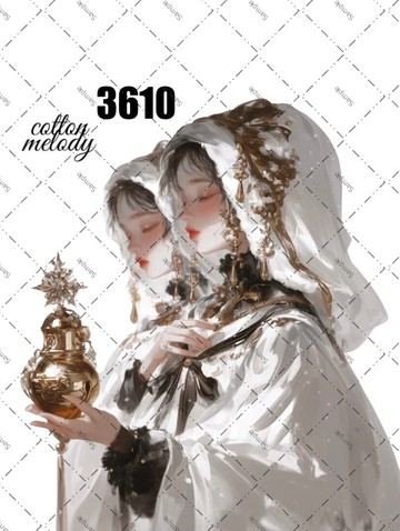 original sticker no.3610 人物貼紙 原創貼紙 原創人物貼紙 裝飾貼紙 cotton melody