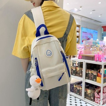👜爆款書包👜 新款斜挎包女小挎包休閒通勤學生單肩揹包大容量胸包男潮ins日系書包 雙肩包 包包