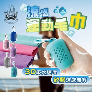 【現貨秒發🔥涼感速乾】運動毛巾 涼感毛巾 速乾毛巾 涼感巾 冰涼巾 小毛巾 涼感毛巾收納 運動用品 露營毛巾 升級涼感