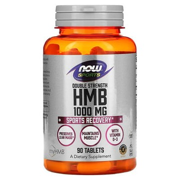 NOW Foods, HMB，雙倍強度，1000毫克，90粒