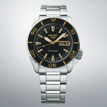 SEIKO 精工 5 Sports 潛水風格機械錶(SRPK99K1/4R36-16D0D)
