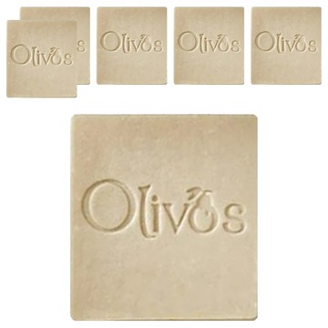 OLIVOS 奧莉芙的橄欖手工皂 頂級冷壓橄欖油皂 滋潤 膠原蛋白梨  150g  6個