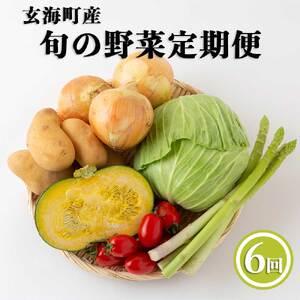 ふるさと納税 旬の野菜定期便　6か月 佐賀県玄海町