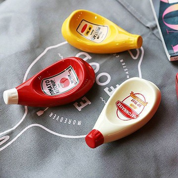 .象內人精選 創意造型 擠壓番茄瓶 醬料碟 幽默人必買！