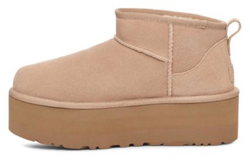 UGG CLASSIC ULTRA MINI PLATFORM BOOT SAND WOMEN