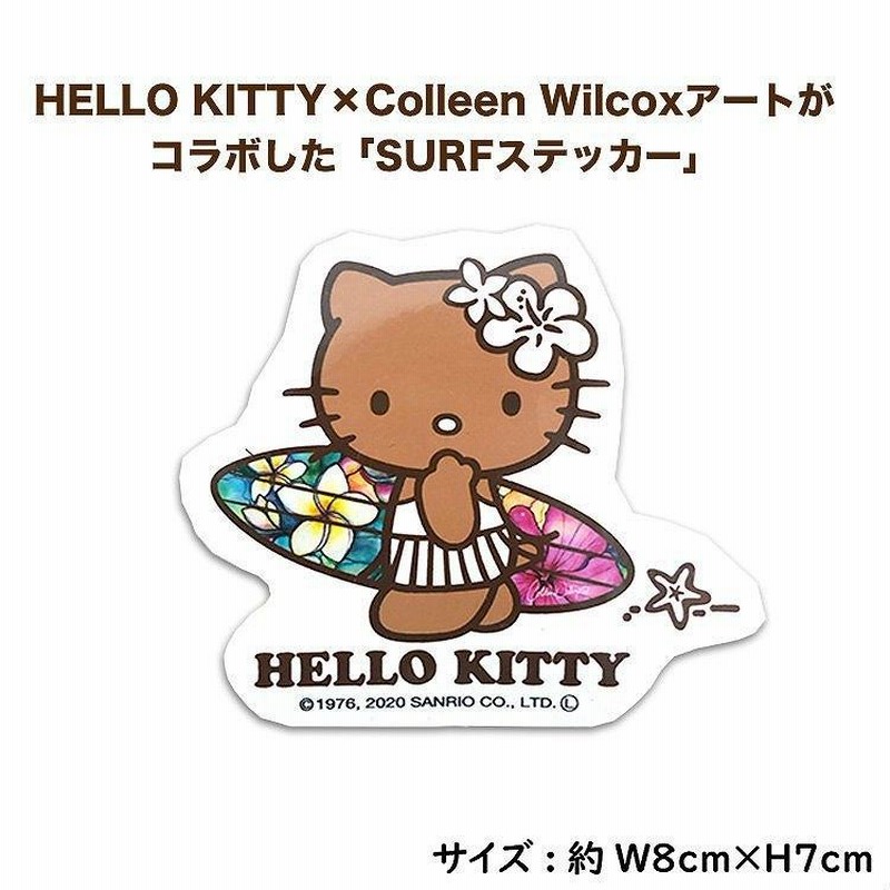 ステッカー コリーンウィルコックス ハローキティ バイク ミラー