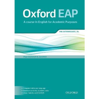 Oxford EAP: Pre-Intermediate B1: Student's Book and DVD-ROM Pack