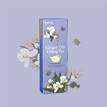 【daebete】野薑花高山烏龍窨花茶 台灣新鮮花卉直送 (7g*10包)