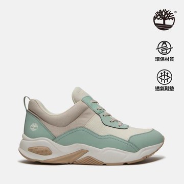 ★零碼出清★Timberland 女款淺綠色綁帶低筒休閒鞋│A4218EX0