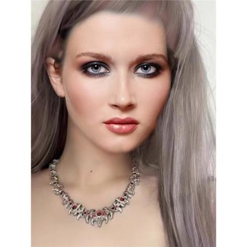 寄生rapper項鏈男款尖刺美式高級荊棘小眾時尚輕奢百搭潮流街頭