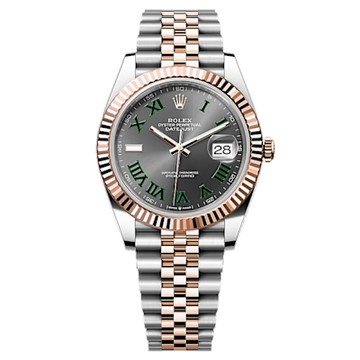 Rolex 勞力士 126331 綠羅馬 Datejust 玫瑰金 41mm