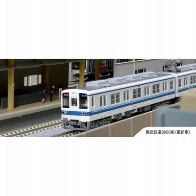 Nゲージ 東武鉄道 8000系 後期更新車 東上線 8両セット 鉄道模型 電車