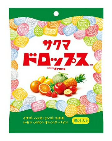 【江戶物語】佐久間製果 綜合水果糖 105g 水果糖 硬糖 喜糖 懷舊糖果 日本糖果 日本必買 日本原裝