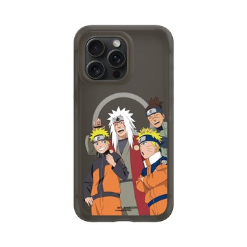 iPhone 15 Pro Max AirX 本質黑 - 火影忍者 Naruto - 鳴人&自來也&伊魯卡老師