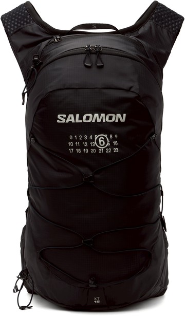 MM6 Maison Margiela 黑色 Salomon 联名 XT 15 双肩包