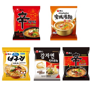 【蝦皮直營】韓國農心 辛拉麵/爽口海鮮烏龍/安城/馬鈴薯麵/頂級辛拉麵 單包 韓國泡麵