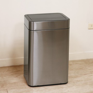 ELPHECO 60L 不鏽鋼雙開除臭炫光感應垃圾桶 ELPH248DU