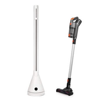 贈品2選1【ARTISAN】UV清淨加濕冷/暖循環扇-舒棉白 TF2001