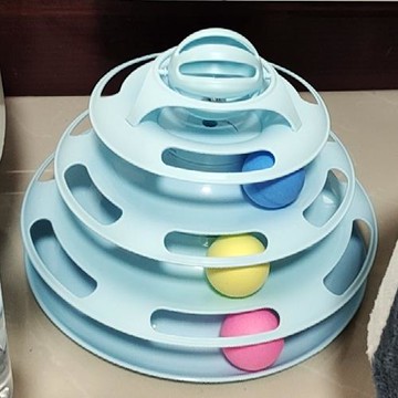 貓玩具貓轉盤逗貓器貓咪套裝自嗨解悶神器逗貓棒貓貓幼貓用品大全