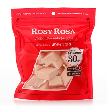 ROSYROSA_R.R粉底液粉撲30入_菱形