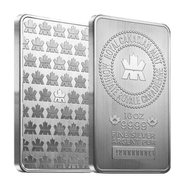 ●カナダ　カナディアンミント社   CANADIAN MINT シルバーバー 純銀 10オンス   10oz   インゴット