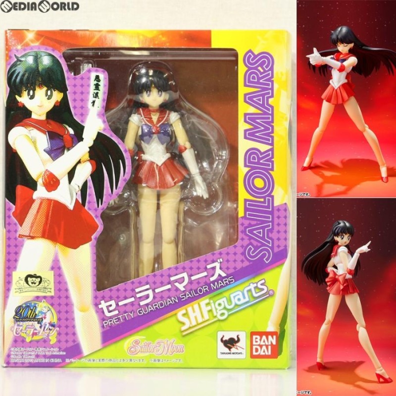 中古即納』{FIG} S.H.Figuarts(フィギュアーツ) セーラーマーズ 美少女戦士セーラームーン 完成品 可動フィギュア  バンダイ(20150424) | LINEブランドカタログ