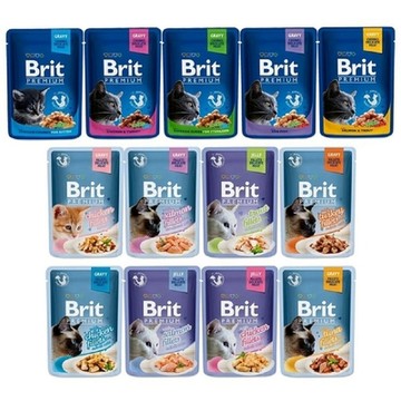 Brit咘莉優選餐包系列 貓餐包 85g~100g x 12入組