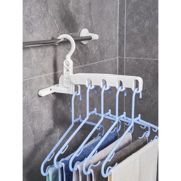 折疊晾曬掛架 旅行換洗衣物便攜塑料晾衣架學生宿舍衣物收納神器