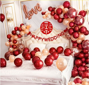 婚房佈置#638 情人節 求婚 新婚 蜜月房 場地佈置 婚禮佈置 派對 結婚 會場佈置