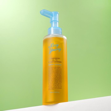 May young Vegan Moist Oil To Foam Cleanser 195ml