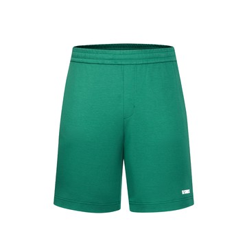 針織短褲 SHORTSKC7522MCPS04 休閒 男褲 雨林綠色 1011629-369