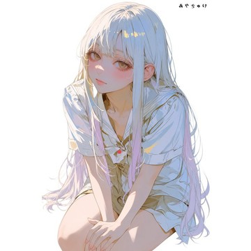 【8 月新款】07-139-0272 人物貼紙 簡約夏日女孩