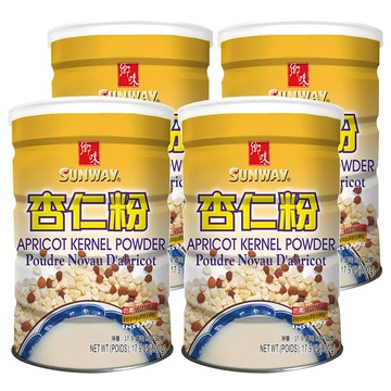 SUNWAY 鄉味 杏仁粉 微甜  500g  4罐