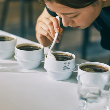 陶瓷杯測匙/白色/黑色 手沖咖啡 咖啡 送禮 咖啡杯