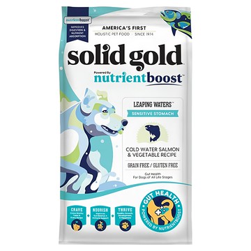 Solid Gold 素力高 成犬 血漿系列 單一蛋白敏感 寵糧 冷水鮭魚蔬菜配方 無穀/無麩質  冰川野鮭  1.7kg  1袋