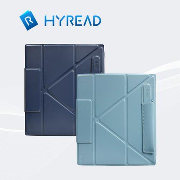 HyRead Gaze Pro X系列 磁吸折疊可拆式皮套-寧靜藍