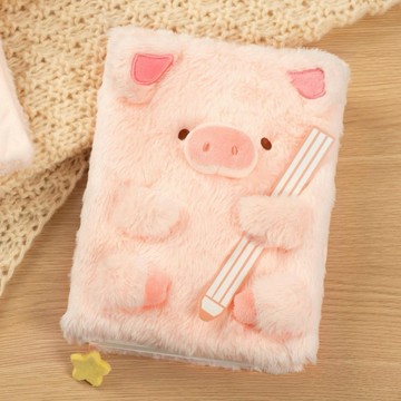 【Toyzeroplus】罐頭豬LuLu 經典系列 - B6 毛絨簿