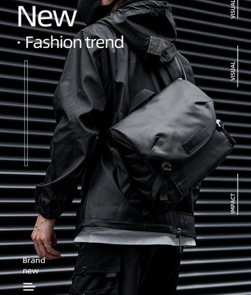 現貨特惠 休閒潮流牛津布斜背包 肩背包 單肩包 側背包 斜背包 掀蓋包 郵差包15.6吋(G3431)