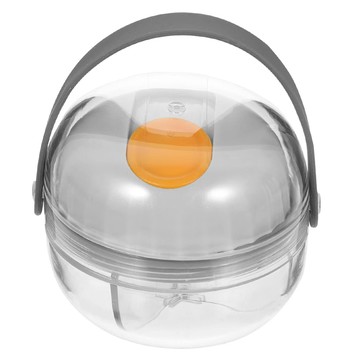 太空艙藥盒 小 灰色  1個