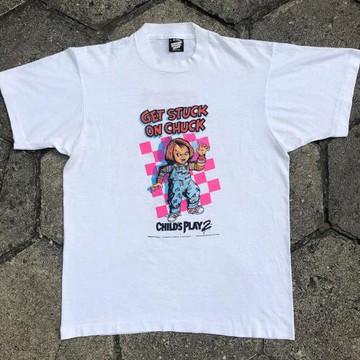 Child s Play搖滾鬼娃恰吉歐美高街FOG潮流落肩男女寬松短袖Tee恤
