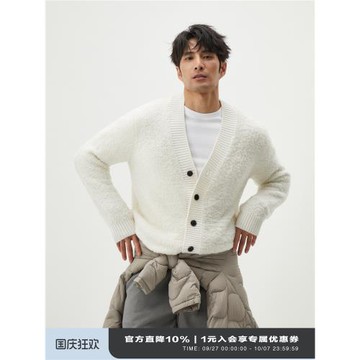 【限時特價】零下御寒 超暖加厚！全羊毛圈圈紗 蓬松超柔毛衣開衫