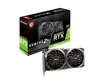 GeForce RTX 3060 VENTUS 2X 12G OC 微星顯卡