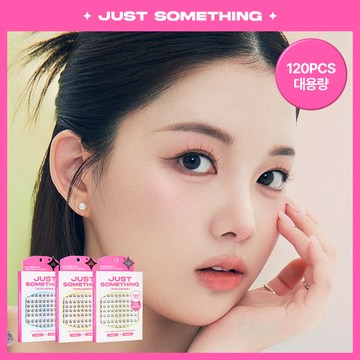 JUST SOMETHING My Type No Glue Eyelash #Bunny 120pcs (3 Colors)