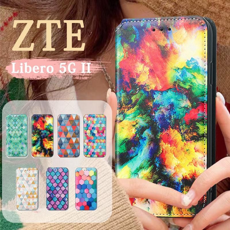 店内全品送料無料】ZTE Libero 5G II A103ZT 手帳型 ZTE Libero 5G II