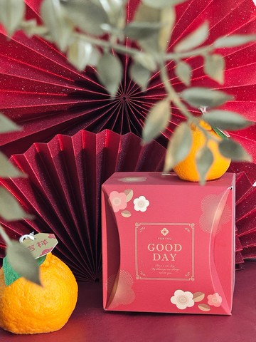 橘子香氛造型蠟燭