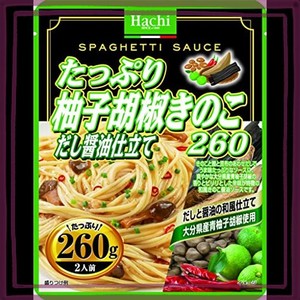 ハチ食品 たっぷり柚子胡椒きのこ だし醤油仕立て 260G ×6個