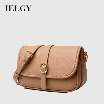 IELGY 斜挎包女時尚質感百搭大容量小方包
