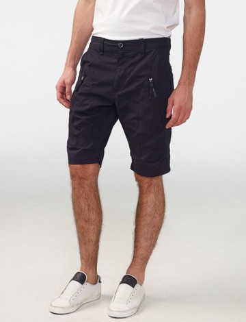 美國百分百【全新真品】Armani Exchange 工作褲 短褲 AX 褲子 休閒褲 五分褲 口袋 黑 40腰 H960