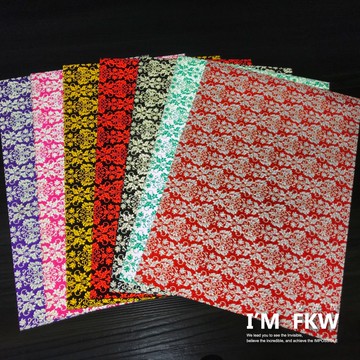 反光屋FKW 花藤 獨特花紋 圖騰 3M工程級反光貼紙 DIY素材 車貼 高亮度防水耐曬 diy 車身改裝 車殼改造