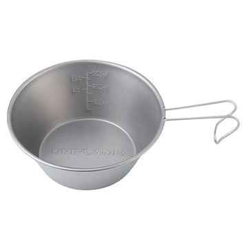 UNIFLAME 鈦提耳碗  1個  銀色